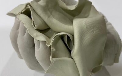 Neue Arbeiten im Atelier entstehen