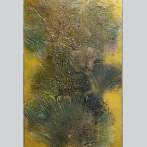 Leinwand "Gingko - unter Hitze entstanden"